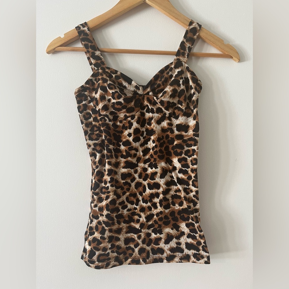 Leopard Print Women's Top